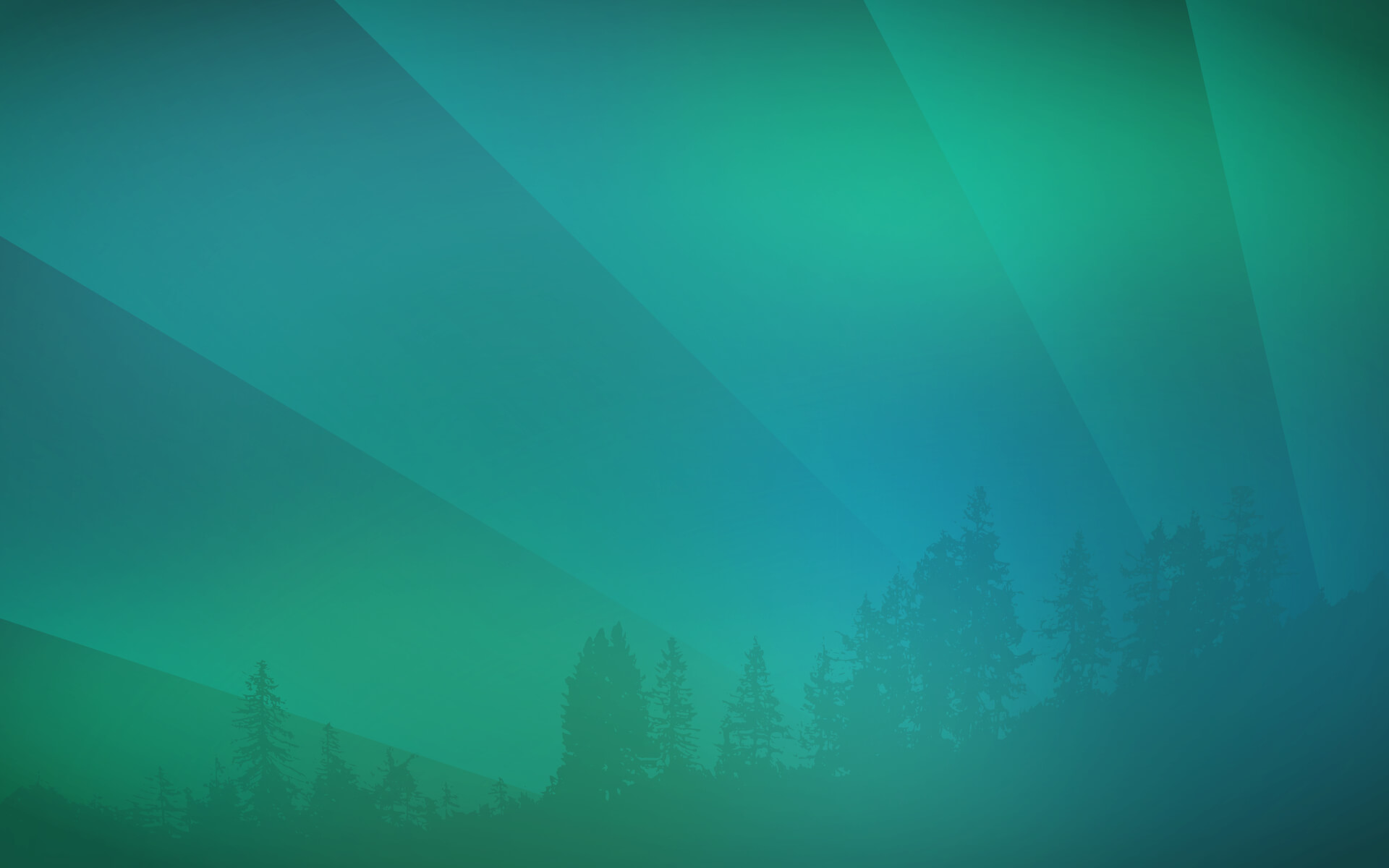 Blue and Green Gradient Background